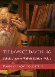 The Laws of Davening: Scholar/teacher/Rabbi’s Edition - Vol. 1 & 2